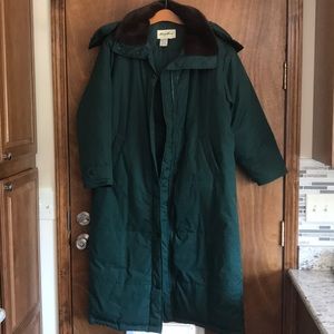 Eddie Bauer Dk Green XL Thinsulate Wtr Coat
